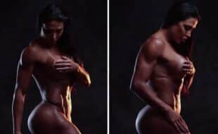 Amador da Gracyanne Barbosa mostrando a bucetinha