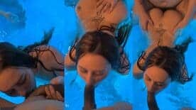 Euadudsss do Privacy dando gostoso pra dois marmanjo na piscina