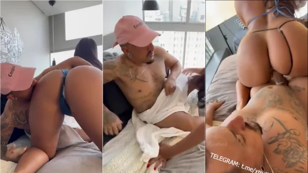 Pocahontas do Rio montando na “ferramenta” do anão poderoso