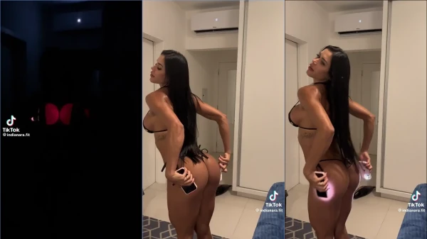 Indianara fit exibindo seu bundão irresistível!