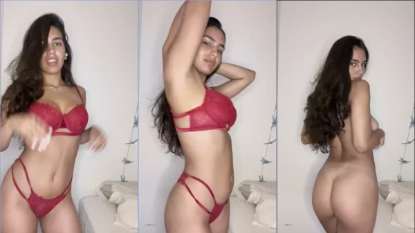 Piripiripie, uma morena latina cheia de curvas, arrasando em um vídeo sexy!