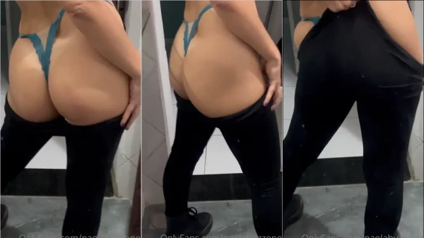 Vídeo caseiro da Paola Buzzone tirando a calça