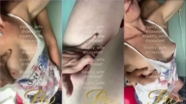 Vazou a Patty Wife se esfregando, cheia de malícia!